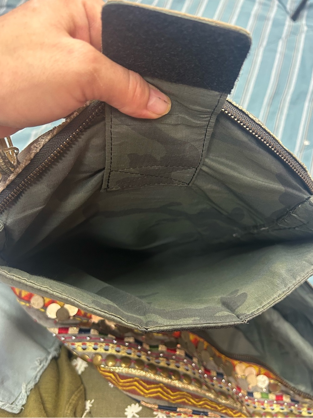 ✨ RARE & DISCONTINUED ✨ Free People Alameda Embellished Boho Backpack - Picture 7 of 10